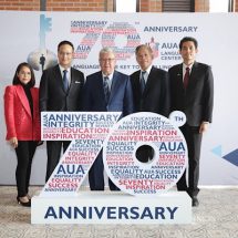 “เอยูเอ” ก้าวสู่ปีที่ 70 ชูความโดดเด่นด้านหลักสูตร AUA กุญแจที่เติมเต็มทุกความฝัน สู่ความสำเร็จ ตอกย้ำผู้นำตลาดสถานสอนภาษาอันดับ 1 ของไทย