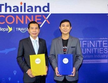 “ดีป้า” จับมือ “ทราวิซโก เทคโนโลยี” พัฒนา ‘ThailandCONNEX’ แพลตฟอร์ม B2B เชื่อมผู้ประกอบการท่องเที่ยวทั่วไทยกับ OTAs ทั่วโลก ร่วมฟื้นท่องเที่ยวไทย สร้างเม็ดเงินสะพัดกว่า 12,000 ล้านบาท