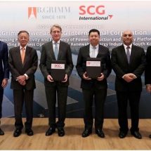 BGRIM ร่วมมือ SCG International พัฒนาเทคโนโลยีและจัดหาผลิตภัณฑ์เพื่อการก่อสร้าง โครงการพลังงานทดแทนของ B.Grimm Power ในประเทศเกาหลีใต้และประเทศญี่ปุ่น
