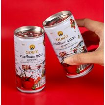 น้ำมะเขือเทศกระป๋องดอยคำ คั้นสด รสฉ่ำ ดื่มเพื่อคุณประโยชน์ ส่งตรงจากเกษตรกรไทย