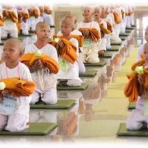 วธ.จัดกิจกรรมบรรพชาสามเณร และบวชศีลจาริณี เฉลิมพระเกียรติกรมสมเด็จพระเทพรัตนราชสุดาฯ 4 ภาค ทั่วไทย