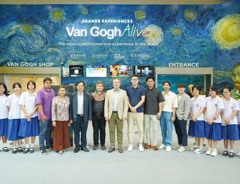 ไอคอนสยาม ชวนเด็กและเยาวชนเปิดประสบการณ์การเรียนรู้ท่องโลกศิลปะ กับนิทรรศการศิลปะดิจิทัลอิมเมอร์ซีฟระดับโลก “Van Gogh Alive Bangkok”