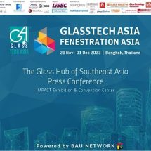 MMI Asia เตรียมจัดงานประชุมและแสดงสินค้าด้านกระจกระดับอาเซียน ในงาน “Glasstech & Fenestration Asia 2023”