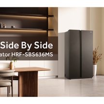 จุเยอะ ประหยัดมาก! ไฮเออร์ เปิดตัว ตู้เย็น 2 ประตูขนาดใหญ่ รุ่น HRF-SBS636MS เอาใจครอบครัวใหญ่คุ้มค่า หรูหรา เก็บของสดได้ยาวนาน