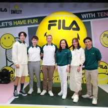 FILA เปิดตัวคอลแลปส์คอลเลคชั่น “FILA x Smiley®” เอาใจสายสตรีท ส่งต่อความรู้สึกด้านบวก รับช่วงเทศกาลแห่งความสุข