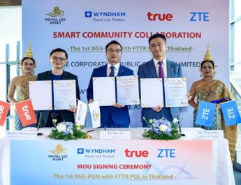 ZTE ผสาน TRUE ให้บริการเทคโนโลยีใหม่ล่าสุด ร่วมสร้างสังคม FTTR [Fiber to The Room] แห่งแรกในไทย