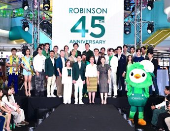 ห้างโรบินสัน ในเครือเซ็นทรัล รีเทล ฉลองใหญ่ 45 ปี จัดงาน “ROBINSON 45th ANNIVERSARY ฉลองใหญ่ เซอร์ไพรส์เยอะ”