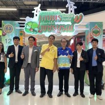พิธีเปิดงานแสดงและจำหน่ายสินค้า “มหกรรมสินค้าเกษตรปลอดภัย เกษตรอินทรีย์ กรีนมาร์เก็ตเพชรบูรณ์”กิจกรรมส่งเสริมและเพิ่มช่องทางการตลาดสินค้าเกษตรปลอดภัย เกษตรอินทรีย์ กรีนมาร์เก็ต เพชรบูรณ์