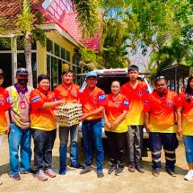 น้ำใจจิตอาสาเครือข่ายตั้งใจทำดีลงพื้นที่ช่วยเหลือคนชรา ผู้พิการผู้ป่วยติดเตียงที่บ้านหลักเขตวัดซับหวายอ.ปากช่อง