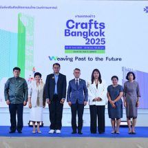 SACIT พร้อมดันหัตถศิลป์ไทยสู่เวทีโลก โชว์พลังนักสร้างสรรค์ในงาน Crafts Bangkok 2025