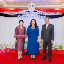 อียิปต์ฉลองวันชาติในกรุงเทพ : บทพิสูจน์ของมิตรภาพที่ยืนยงและการขยายความร่วมมือทวิภาคีกับไทย