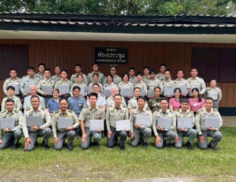 บี.กริม ร่วมกับมูลนิธิอมตะ กรมอุทยานฯ และองค์กร Global Park สหรัฐอเมริกา จัดโครงการการฝึกอบรมหลักสูตรการพัฒนาสมรรถนะด้านการจัดการอุทยานแห่งชาติ