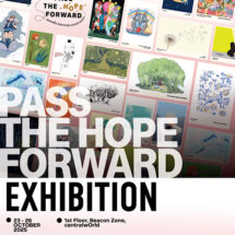 ศิริราช ชวนสายอาร์ต ชมงานศิลปะ ‘Pass the Hope Forward’ จาก 20 ศิลปินไทย 23–26 ต.ค. นี้ ที่เซ็นทรัลเวิลด์