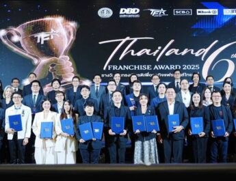 รัฐมนตรีว่าการกระทรวงพาณิชย์ มอบรางวัล Thailand Franchise Award 2025 ยกย่อง 10 สุดยอดแฟรนไชส์ไทย สร้างความเชื่อมั่นผู้บริโภคและนักลงทุน ยกระดับ SME ไทยขับเคลื่อนเศรษฐกิจฐานราก