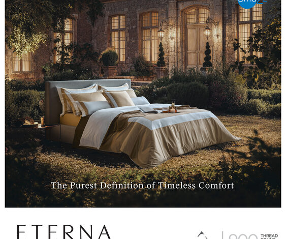 เปิดตัว “ชุดเครื่องนอน Omazz® Eterna Collection นิยามใหม่แห่งความสบายอันบริสุทธิ์ ด้วยพลังแห่ง Egyptian Cotton™ ระดับพรีเมียม