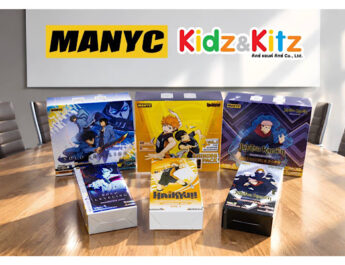 Kidz and Kitz เสริมทัพพอร์ตฯ ป๊อปคัลเจอร์ คว้าสิทธิ์ MANYC ค่ายการ์ดสะสมระดับพรีเมียม นำเข้า 3 IPs ยักษ์ยอดฮิต “Jujutsu Kaisen – Haikyu!! – Solo Leveling” ลุยตลาดไทยแต่เพียงผู้เดียว